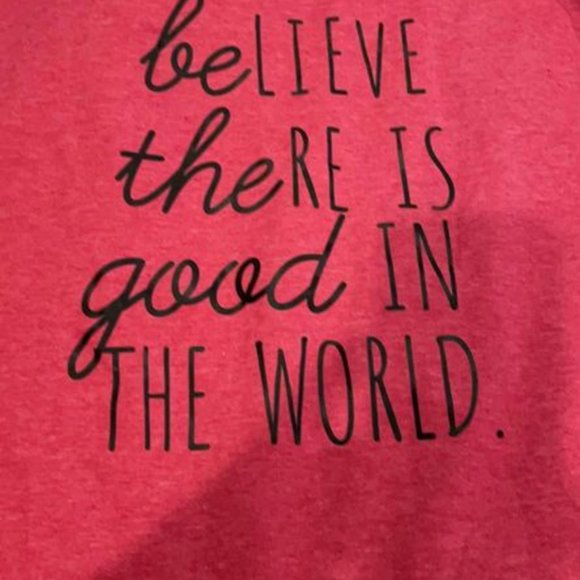 NWOT Women's Large Pink Sweatshirt - Picture 2 of 4